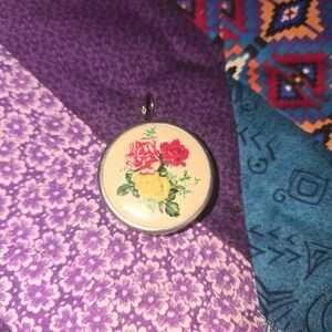 Vintage Seamstress Tape With Floral Motif